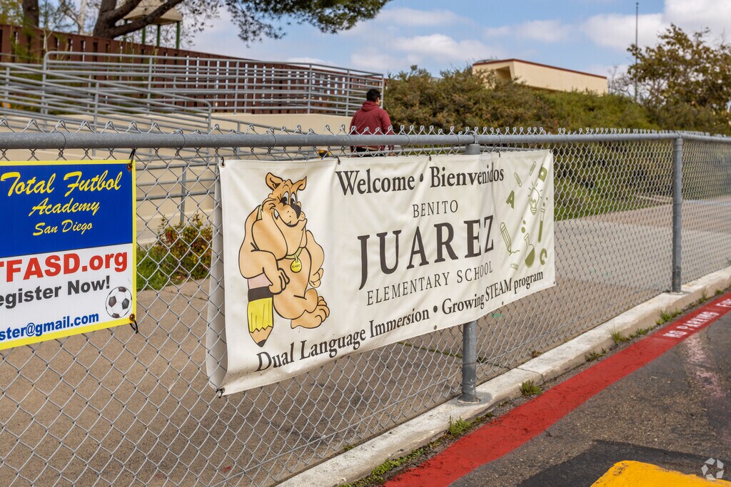 Juarez Elementary School in Serra Mesa Neighborhood.