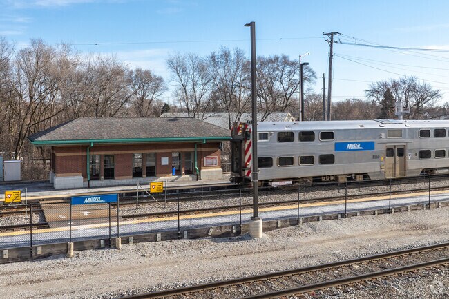 Posen residents can transit at the Metra station.