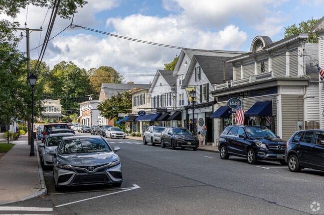 Main Street in Essex is lined with cute shops.