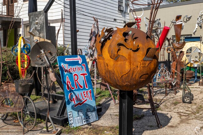 Pick up a truly unique piece at Waterloo 7 Art Gallery in Waterloo Arts District.