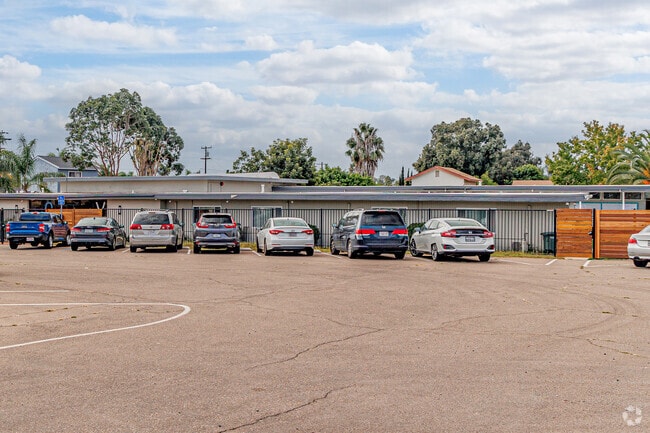 SYC High School offers students and staff off street parking in Serra Mesa.