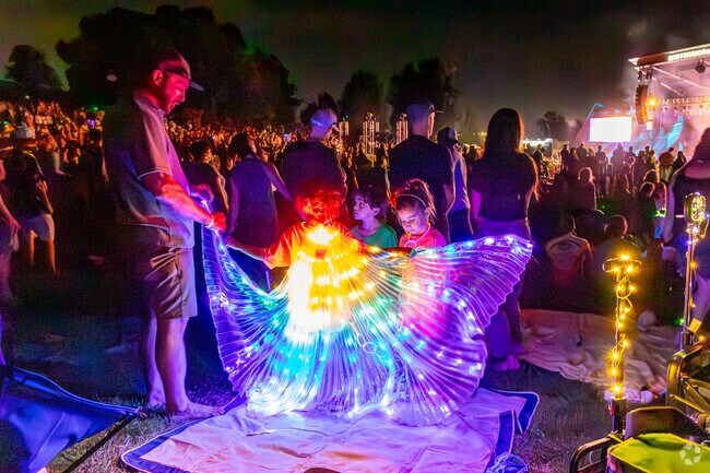 Wear your best swag to the Levitt Pavillion's Free Concert Series in Ruby Hill.