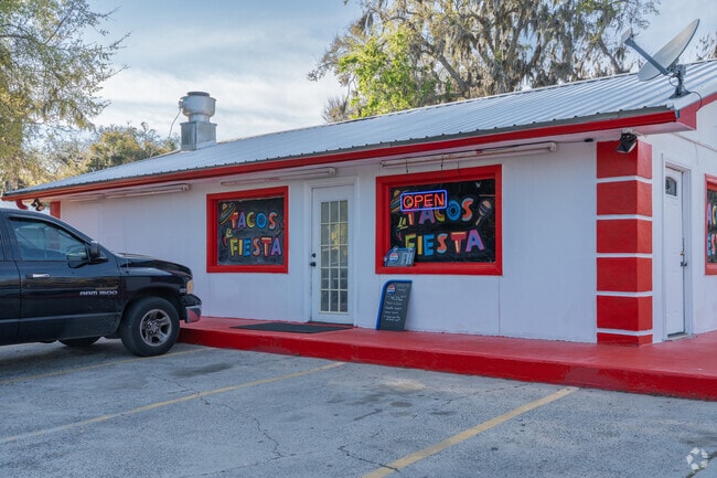 Tacos la Fiesta in Town Commons offers over a dozen taco varieties.
