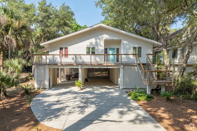 Homes unique to the beach community are found throughout Sea Pines.