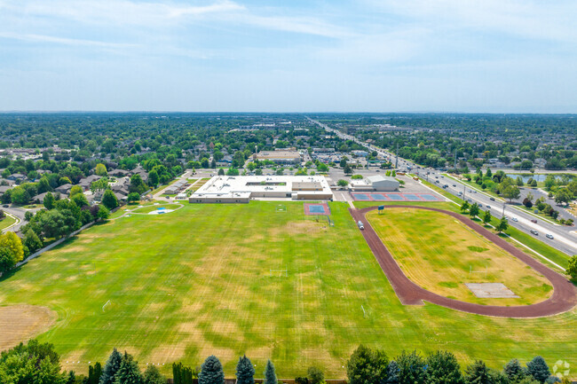 Lowell Schott Middle School offers a sports field in West Boise.