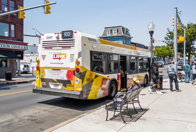 Waverly is great for commuters with easy access to public transportation and sidewalks to JHU.
