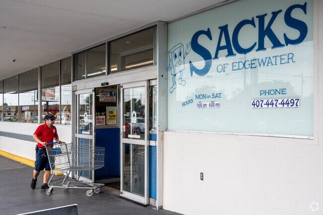 Lockhart residents visit Sacks Grocery Outlet to stock their pantry with the best deals around.