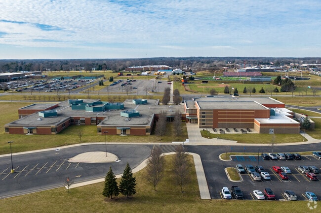 AGS Middle sits on a large campus with other Fenton public schools.