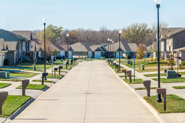 Fox Run homes are tucked into quiet and meandering streets.