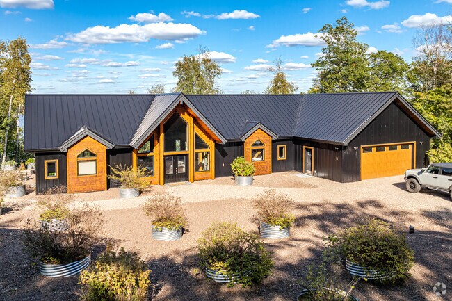 Newly built homes can be found in the Big Lake neighborhood of Cloquet.