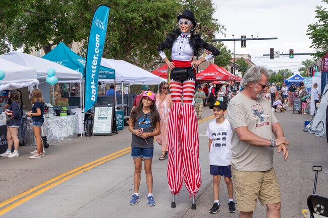 You will find all sorts of performers at the Parker Days Festival.