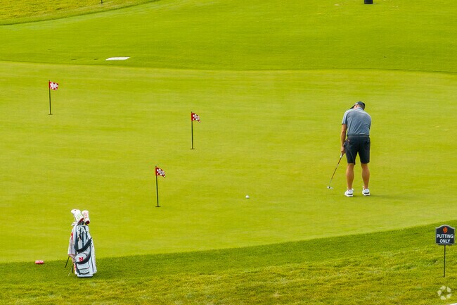 There are two golf courses in the Crown Pointe area.