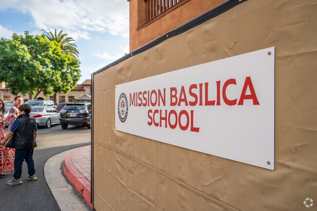 Mission Basilica School offers a safe learning environment.
