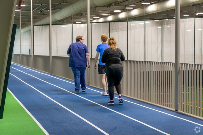 The Fargo Parks Sports Center officially opened to the public in June 2024 with 390,000 sq. feet