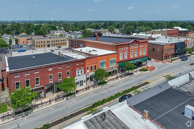 Angola is a quiet community in Indiana surrounding by several lakes.
