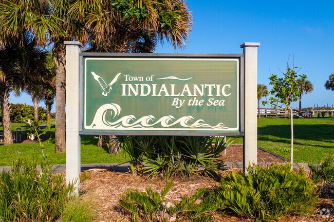 Soft sand and rolling waves make Indialantic the perfect spot to relax and enjoy the ocean breeze.