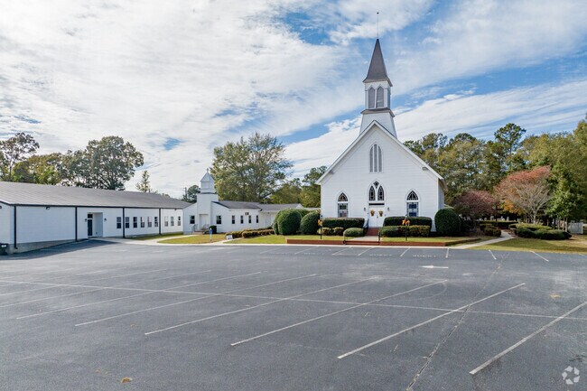 First Baptist Church of Haralson has been a community landmark since 1964.