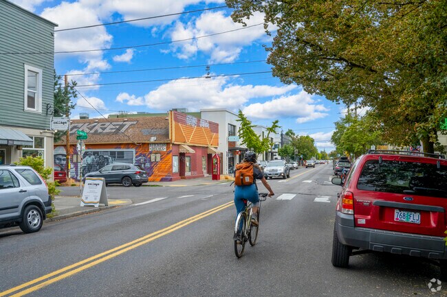 There's plenty of biking in the Vernon neighborhood.