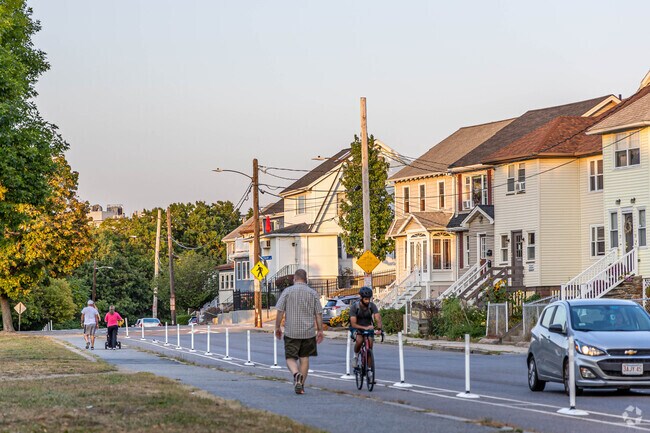 The neighborhood of Ten Hill is very family oriented with single family homes.