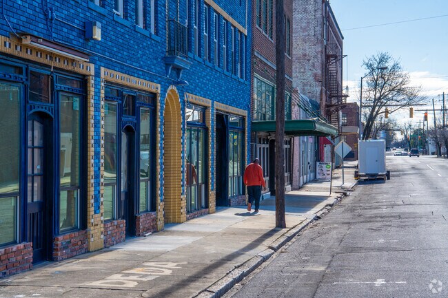 Take a walk and admire the beautiful historical buildings in Ensley.