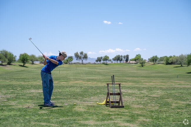 Laughlin features a few golf courses, including the Mojave Resort Golf Club.