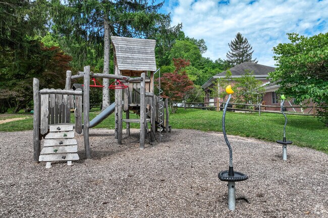 McCahill Park has a unique jungle gym in Fox Chapel.