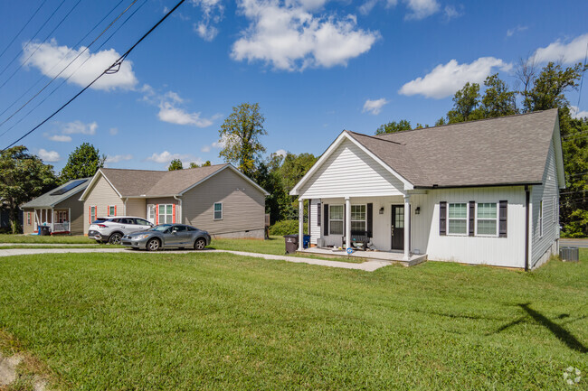 Remodeled craftsman-style homes are popping up as Skyland homes are renovated.