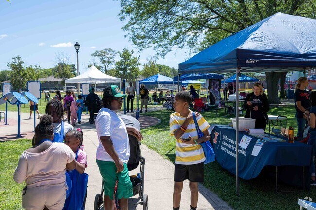Parents can get back to school items for the kids at Champaign-Urbana Days in Douglass Park