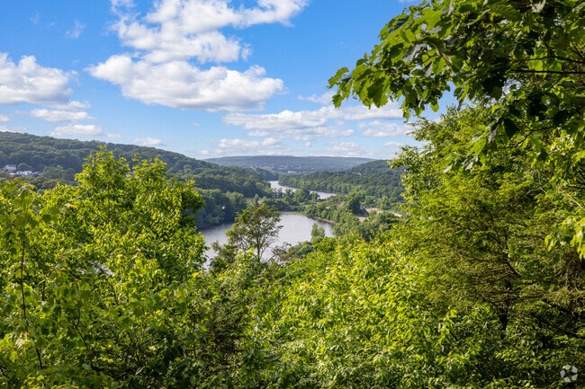 Orange sits high above the Housatonic River and offers outstanding views.