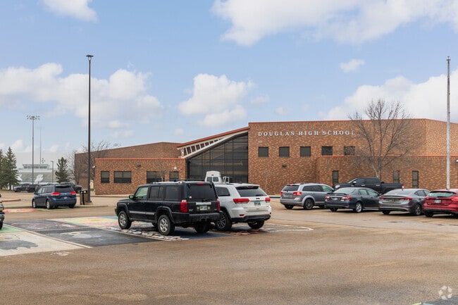 Douglas High School is located in Box Elder South Dakota.