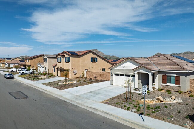 Central Perris features many newer home communities.