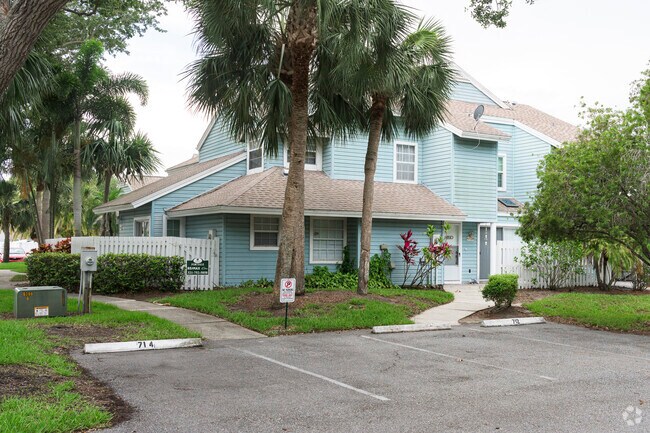 Townhomes are one of the many home styles in the area.