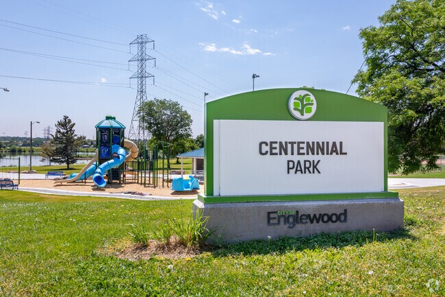 Centennial Park sits on the west side of Englewood.