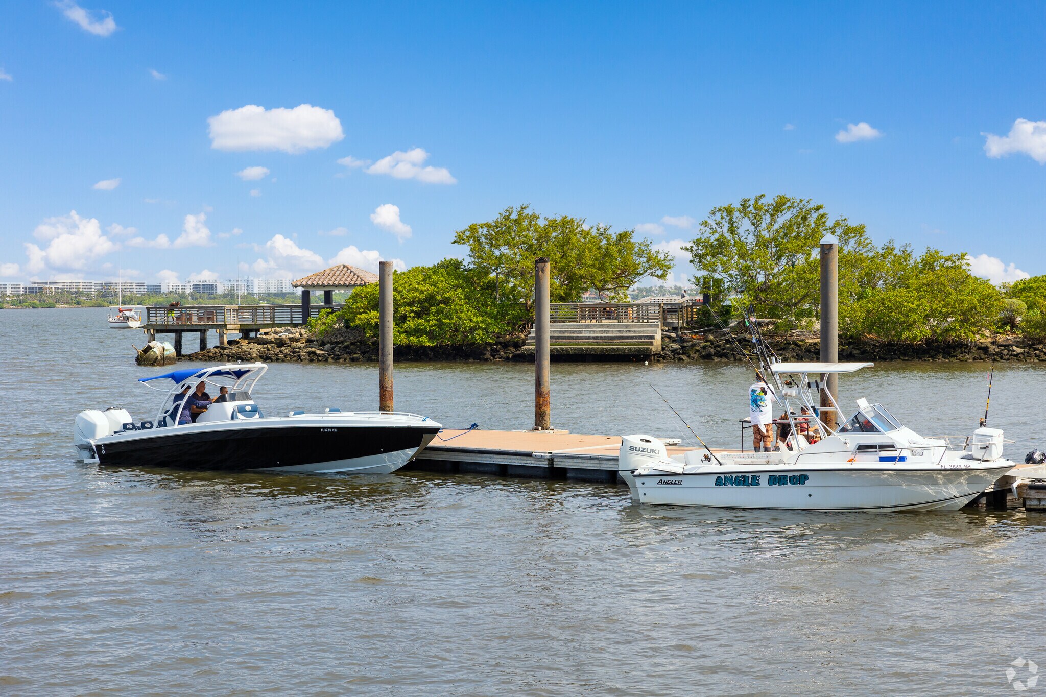 You can have your boat docked by the nearby marina when you live in Eden Place neighborhood.