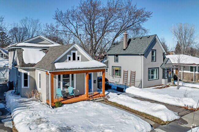 Cottage homes add a quaint feel to the Windom Park neighborhood.