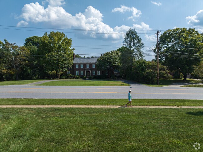 You often see residents walking around the Peakland area of Lynchburg.