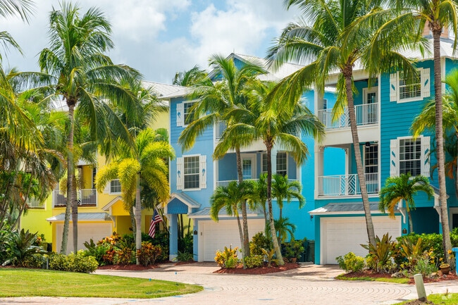 Key West styled townhomes are also found in Downtown Stuart