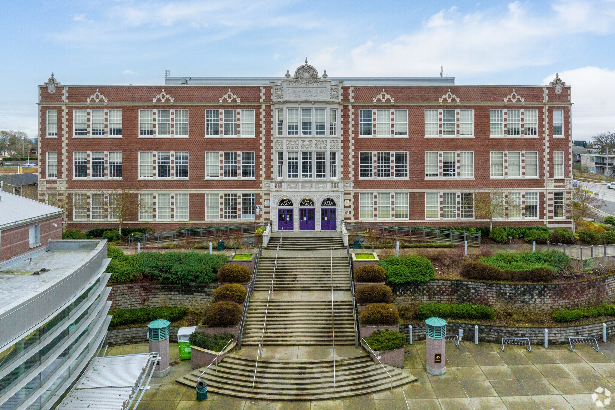 Garfield High School, welcomes students from South Lake Union in Seattle.