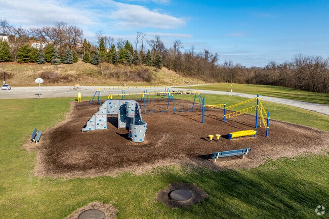 South Allegheny Elementary School studends play after a day of learning.