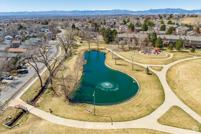The eight acre Cobblestone Park gives residents a place to stretch their legs.
