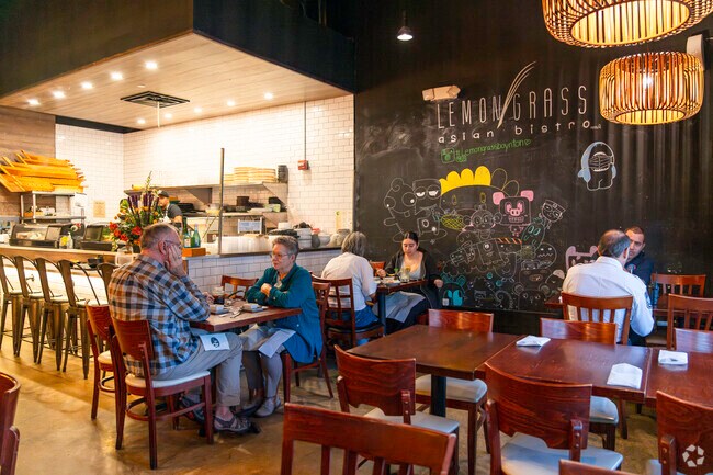 Enjoy a casual meal at Lemongrass Asian Bistro in Renaissance Commons.
