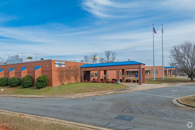 New Market Elementary School entrance.