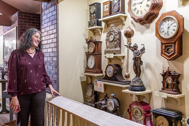 Federal Hill's American Clock & Watch Museum celebrates the area history of clockmaking.