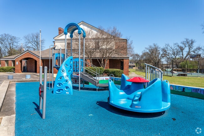 Willow Wood Park in Woodlawn features a playground and open green space.