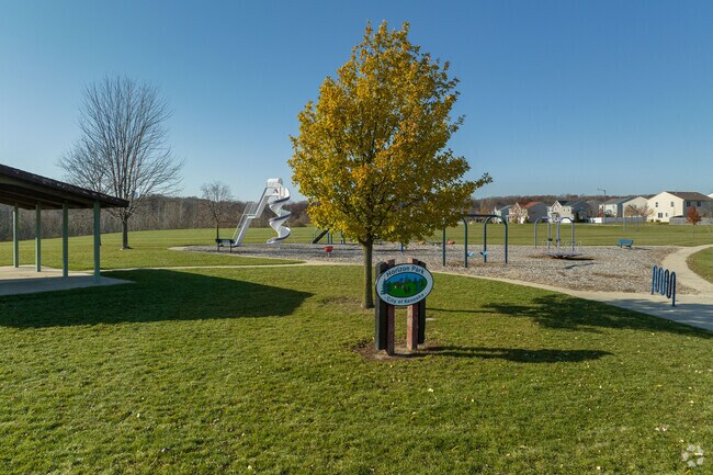 Horizon Park in Kenosha includes a playground.