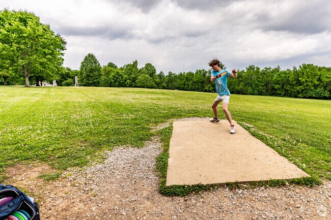 There are several holes of Disc Golf at Crockett Park.