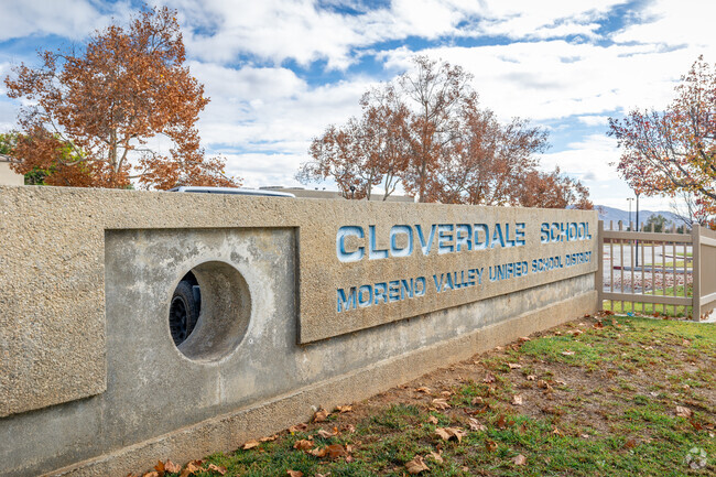 Cloverdale Elementary School in Moreno Valley provides a positive environment for students.