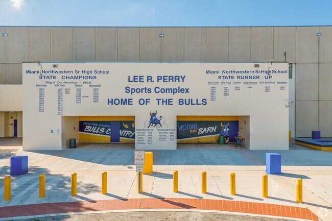 Miami Northwestern Senior High School takes pride in its sports program and school spirit.