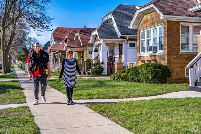 a walk through the Rufus King neighborhood and you'll see many different homes styles.