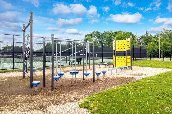 The Wareham Middle School in Wareham has a playground adjacent to the building.